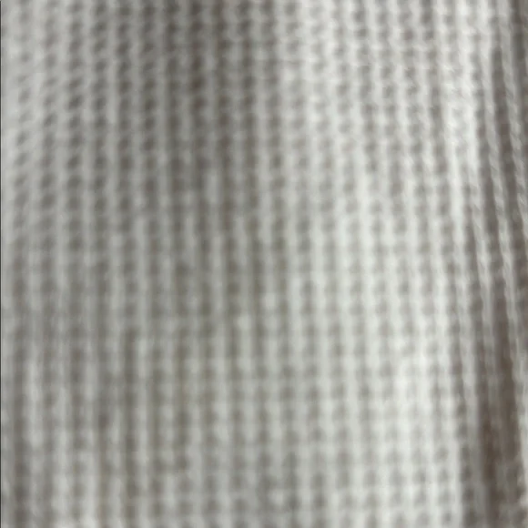 Tommy John Waffle Knit Hoodie in Pastel Parchment - Picture 8 of 13